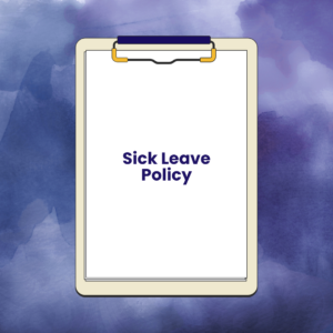 Sick Leave Policy