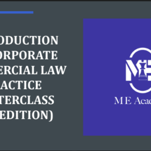 Introduction to Corporate Commercial Law Practice